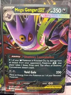 Mega Gengar Ex 56/94 Phantasmal Flames NM Two Cards Included - Image 3