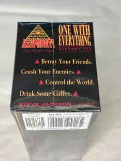 ILLUMINATI One With Everything Factory SEALED Set New World Order Steve Jackson - Image 4
