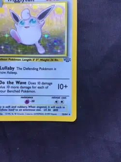 Pokemon Cards: Jungle Rare Holo: Wigglytuff 16/64 - Image 5