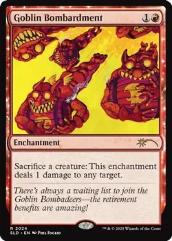 Goblin Bombardment (2024) - Near Mint MTG Secret Lair - Image 1