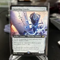 Scrawling Crawler 486 Rare Extended Art Foundations Magic The Gathering Not Foil - Image 1