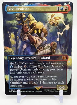MTG: Final Fantasy (FIN): Vivi Ornitier (Borderless) (FOIL) Mythic #0321 - Image 1