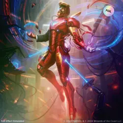 MTG Secret Lair: Marvel: Iron Man (Rainbow Foil Edition) (Sealed) - Image 2