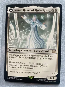 Venat, Heart of Hydaelyn Hydaelyn, the Mothercrystal - Final Fantasy *NM* MTG - Image 1