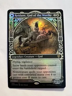 Reidane, God of the Worthy / Valkmira, Protector's Shield - FOIL SHOWCASE - NM - Image 1