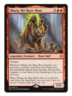 ILHARG, THE RAZE-BOAR WAR OF THE SPARK - NM - Image 1