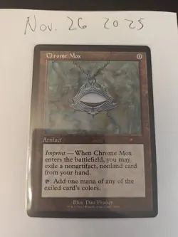MTG Chrome Mox Nonfoil - Secret Lair: 30th Anniversary Countdown Kit - NM - Image 1