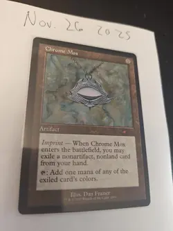 MTG Chrome Mox Nonfoil - Secret Lair: 30th Anniversary Countdown Kit - NM - Image 2