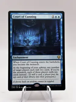 Court of Cunning 063/361 Commander Legends CMR MTG NM - Image 1