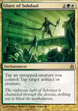 1x Glare of Subdual - Foil Moderate Play MTG Magic - Kid Icarus - - Image 1