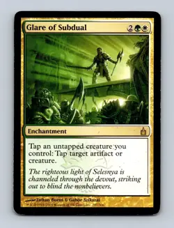 Glare of Subdual Ravnica: City of Guilds Non-Foil MTG LP - Image 1