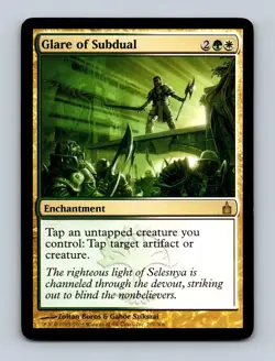 Glare of Subdual Ravnica: City of Guilds Non-Foil MTG LP - Image 1