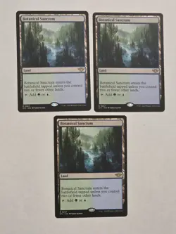 3x Botanical Sanctum - Outlaws of Thunder Junction - Near Mint - MTG - Image 1