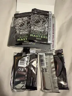 Magic the Gathering Double Masters 2022 - Collector Booster Box (Opened) - Image 3