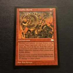 Goblin Bomb - Weatherlight - Magic: The Gathering MTG - Rare - NM - Image 1