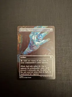 Arcane Signet (Borderless) Commander Masters Regular #653 - Image 1