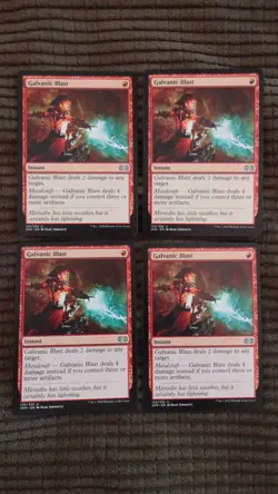 Magic: the Gathering / MtG Galvanic Blast x4 Double Masters - Image 1