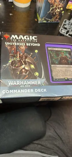 Universes Beyond: Warhammer 40,000 - Necron Dynasties Commander Deck - Sealed - Image 1