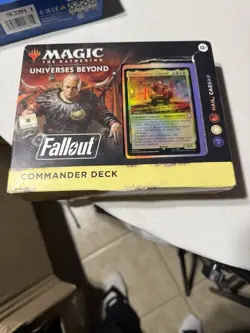 MTG Universes Beyond Fallout Commander Deck - Hail Caesar Factory Sealed - Image 1