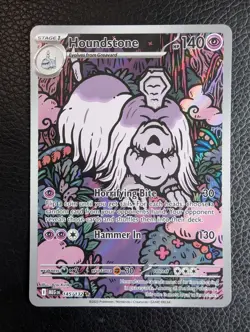 Houndstone - 145/132 Mega Evolution Base (Pokemon) Illustration Rare - Image 1