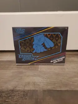 Pokemon Center Exclusive Crown Zenith ETB Elite Trainer Box Plus Factory Sealed - Image 1