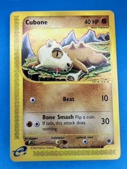 Cubone - 103/165 (Expedition) - Near Mint NM Pokemon Non Holo Regular - Image 1