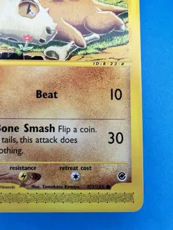 Cubone - 103/165 (Expedition) - Near Mint NM Pokemon Non Holo Regular - Image 5