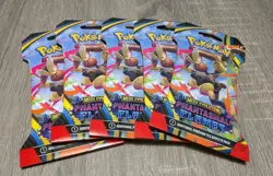 Pokemon Mega Evolution Phantasmal Flames Sleeved Booster Pack - Lot Of 5 Sealed - Image 1