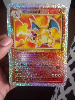 Vintage Pokemon Legendary Collection Charizard Box Topper - Image 1