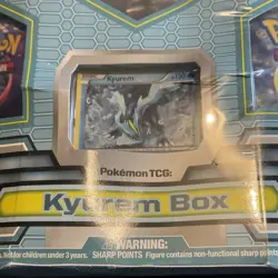 Pokemon kyurem box sealed black & white 2012 includes A figure & 4 Sealed Packs - Image 2