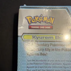 Pokemon kyurem box sealed black & white 2012 includes A figure & 4 Sealed Packs - Image 4