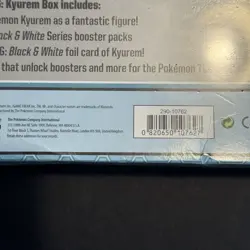 Pokemon kyurem box sealed black & white 2012 includes A figure & 4 Sealed Packs - Image 5