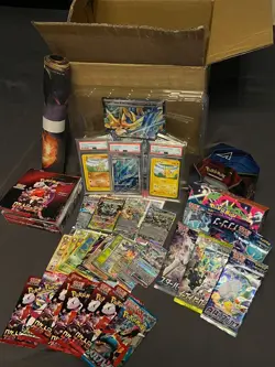 Grosse Pokemon Sammlung mit Gradeds, Bulk, Boostern und vielem Mehr - Image 1