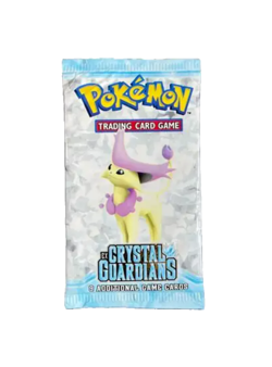 Pokemon EX Crystal Guardians Factory Sealed Booster Pack Vintage Delcatty Art - Image 1