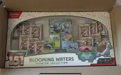 2x Pokemon TCG Blooming Waters Premium Collection Scarlet Violet 151 New Sealed - Image 1