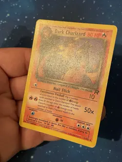 1x 1999-2000 Pokemon DARK CHARIZARD NON HOLO Team Rocket 21/82 WOTC NM - EXC - Image 2