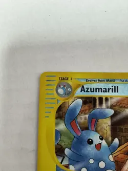 2003 Pokemon Aquapolis #4 Azumarill Reverse Foil NM Condition - Image 5