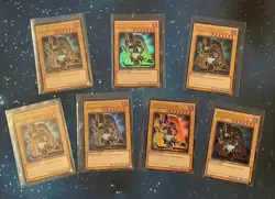7x Yu-Gi-Oh! DARK MAGICIAN ULTRA RARE LIMITED EDITION LC01-EN005 PACK FRESH NM - Image 1