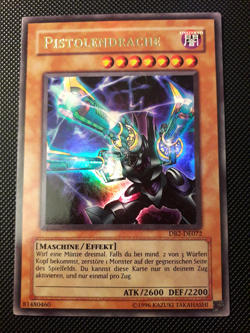 Yu-Gi-Oh! Pistolendrache, DB2-DE072, Ultra Rare, 2. Auflage, Deutsch, Excellent - Image 1