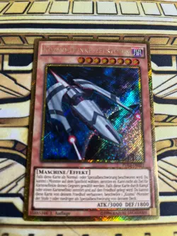 Yugioh Kozmo-Dunkelzerstorer PGL3-DE031 Gold Secret Rare - Image 1