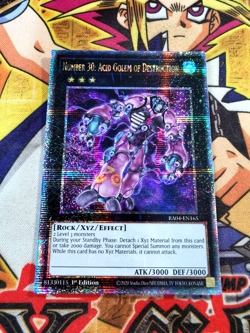 Number 30: Acid Golem of Destruction ra04-en165 (NEW) Quarter Century Yu-Gi-Oh! - Image 1