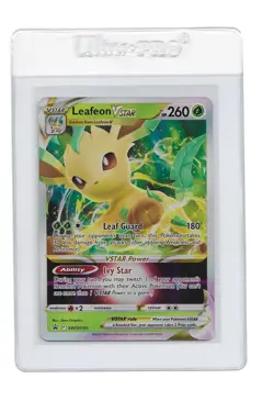 Leafeon VSTAR - SWSH195 - Pokemon Promo Sword & Shield Ultra Rare Holo Card NM - Image 1