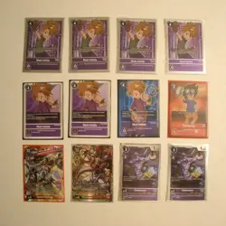 Digimon CCG/TCG card lot (600+) + sleeves - Image 2