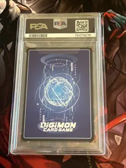 PSA 10 Goldramon Alt Art EX3-0355 Draconic Roar 2022 Digimon TCG Gem Mint Card - Image 4