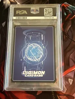 PSA 10 Goldramon Alt Art EX3-0355 Draconic Roar 2022 Digimon TCG Gem Mint Card - Image 5