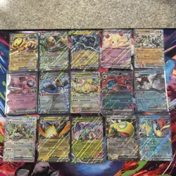 Lot of 15 Ex Cards From Mixed Sets Pokemon Cards TCG All NM Condition - Image 1