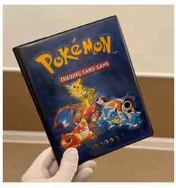 Vintage Pokemon Cards Bundle Fossil & Jungle in 1999 Base Set Folder Binder WOTC - Image 1
