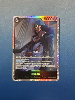 Kuzan OP10-082 Royal Blood Super Rare Foil One Piece English Card - Image 1