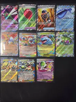 Pokemon Mega Evolutions destined rivals 11 Mixed Card Lot Ex, Full Art - Image 1