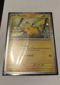 Pikachu - (Holiday Calendar) 025/165 Miscellaneous Cards & Products Holo - Image 1